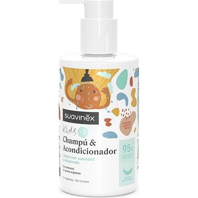 SUAVINEX Dětský šampon + kondicionér KIDS 300 ml
