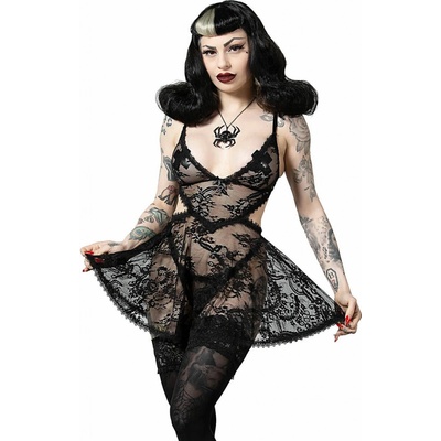 Killstar Afterlife Lace čierna