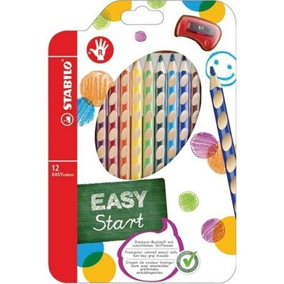 Pastelky STABILO EASYcolors Pravák sada 12 ks