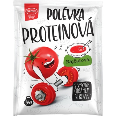 Semix Proteinová polévka s rajčaty 55 g – Zbozi.Blesk.cz