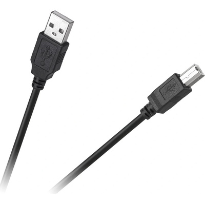 Cabletech KPO2784A-1.8 USB A - USB B kábel k tlačiarni, 1,8m, černý