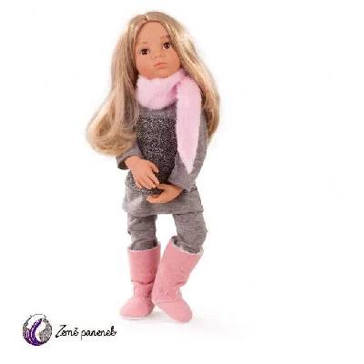 Götz panenka Emily (9-kloubová stojící panenka, 50cm vysoká, blond vlasy a hnědé oči, z kolekce HAPPY KIDZ )