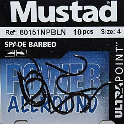 Mustad 60151NPBLN 10ks