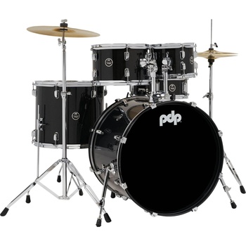 PDP by DW CENTERstage 22'' Iridescent Black Sparkle Акустични барабани-комплект (PDCE2215KTIB)