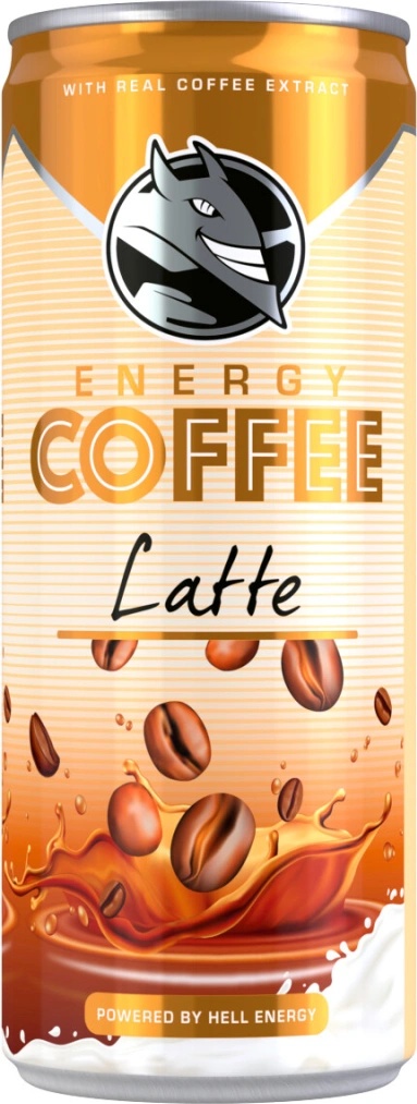 Hell Coffee Latte 250 ml