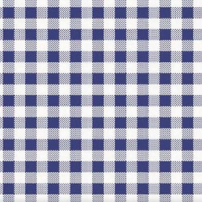 Ubrus PVC 152B káro modré metráž, 20 m x 140 cm, Impol Trade
