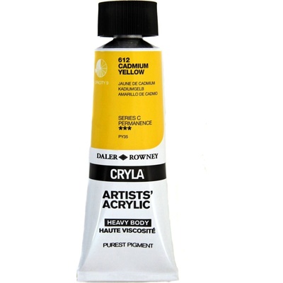 Daler-Rowney Cryla Artists’ АКРИЛНА боя Cadmium Yellow 75 ml 1 бр (125075612)