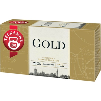Teekanne Gold černý čaj 20 x 1,65 g