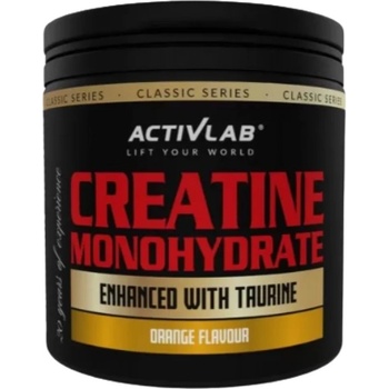 ACTIVLAB Creatine Monohydrate | Enhanced with Taurine [300 грама] Портокал