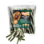Uniq Pets Dog Snacks Dental Mint Dental Sticks дентални пръчици за кучета с мента и говеждо, 500 g