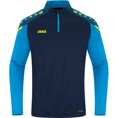 Jako Performance mikina krátký zip tmavě modrá
