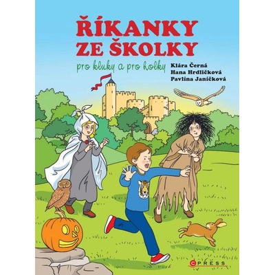 Říkanky ze školky pro kluky a pro holky - Hana Hrdličková, Klára Černá, Pavlína Janíčková, Miroslav Růžek ilustrácie