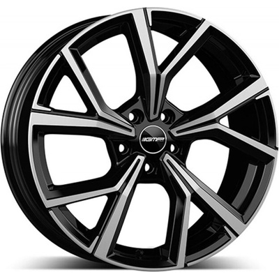 GMP Mentor 8x19 5x108 ET45 black diamond