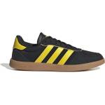 adidas Дамски обувки adidas Breaknet Sleek Suede Womens Shoes - Blk/Yellow/Gum