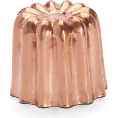 de Buyer 6820.45N Forma na Canelés vroubkovaná měď průměr 4,5 cm