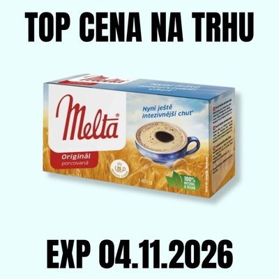 Melta Originál porcovaná 140 g