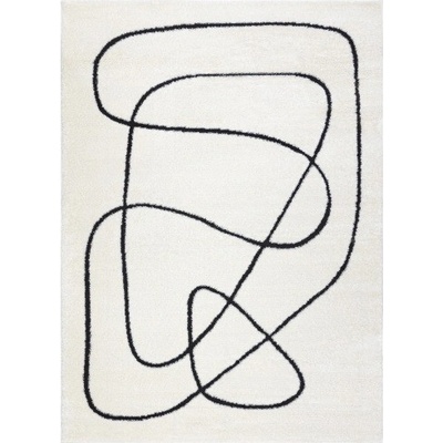 Dywany Łuszczów Mode 8377 abstract cream/black