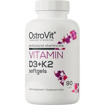 OstroVit Vitamin D3 + K2 Softgels, 90 Capsules