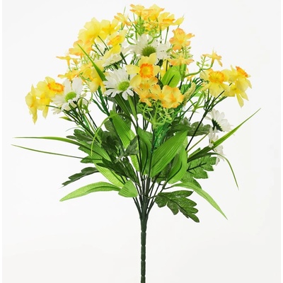 KYTICA JARNÁ NARCIS+MARGARÉTY 40CM SUPER CENA!