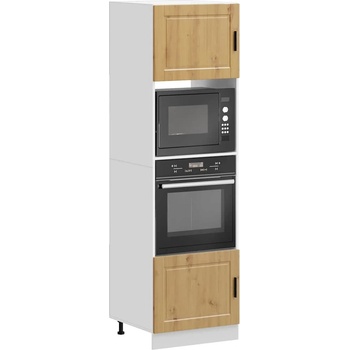 vidaXL Шкафове за фурна 2 бр Porto, дъб артизан, инженерно дърво (3315060)