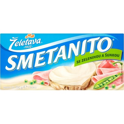 Želetava Smetanito se zeleninou a šunkou 3 ks 150g