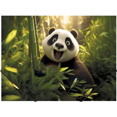 Panta Plast Гумена папка, 15 мм, PP, A4, PANTA PLAST "Panda (0410-0064-58)