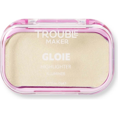 Trouble Maker Rozjasňovač Gloie Lighter Highlight Disco Dust Light Gold 5 g