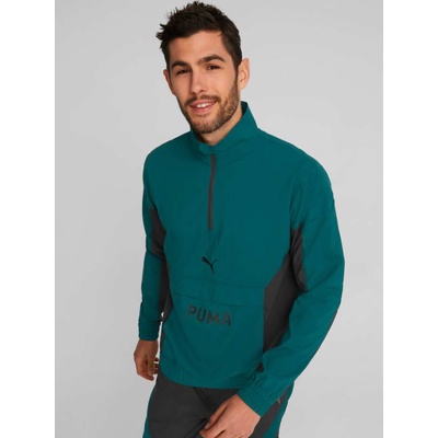 PUMA Блуза train fit woven 1/2 zip