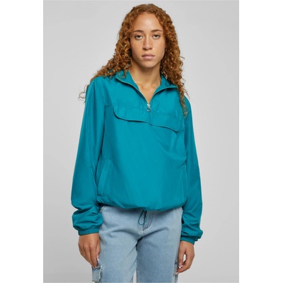 Ladies Basic Pull Over Jacketwater green