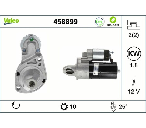 Štartér VALEO 458899