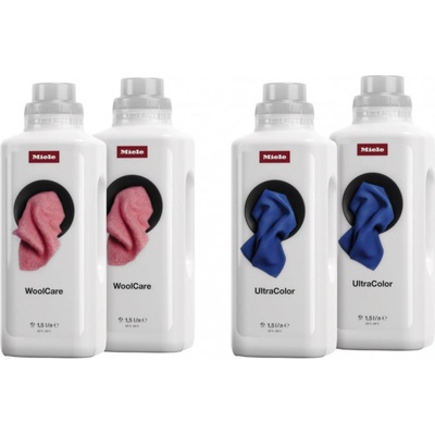 Miele UltraColor a Miele WoolCare Prací prostředek 4 x 1,5 l
