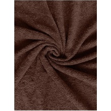 Chanar prestieradlo Froté Lux tmavě hnědé 180x200