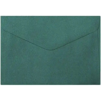 Obálky C6 Pearl 150g BK/10ks metalická tmavá zelená