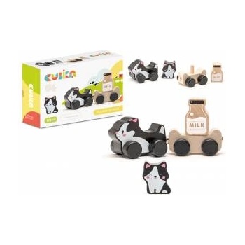 Cubika Wise Cat Milk Wooden Toy 15450