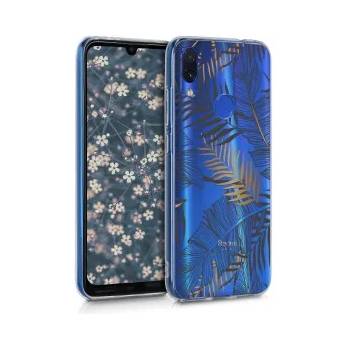 Image 1 of kwmobile Прозрачен калъф за Xiaomi Redmi Note 7 / Note 7 Pro - златист