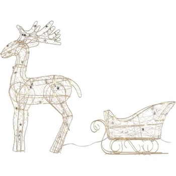 Emos DCFC28 50 LED sobie záprahov 47 cm 3x AA vnútorné teplá biela