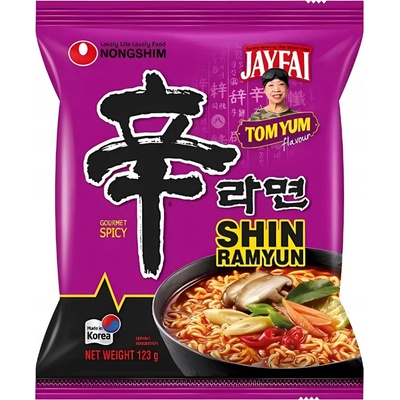 Nongshim Kórejská instantná polievka Shin Ramyun TomYum 123 g