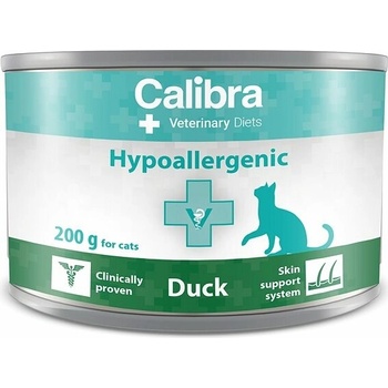 Calibra VD Cat Hypoallergenic Duck 200 g