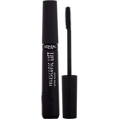 L'Oréal Paris Telescopic Lift řasenka pro objem prodloužení a lifting řas Extra Black 9,9 ml