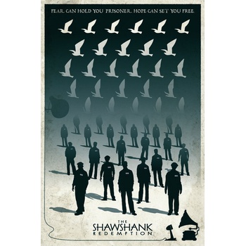 Umelecká tlač The Shawshank Redemption, (26.7 x 40 cm)