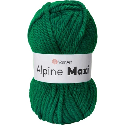 Yarn Art příze Alpine Maxi 660 lesní zelená