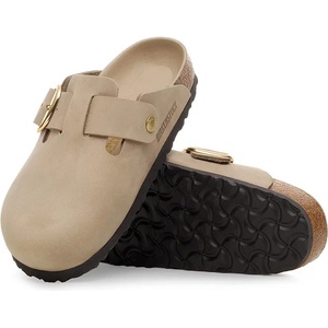 Birkenstock Кожени чехли Boston Big Buckle