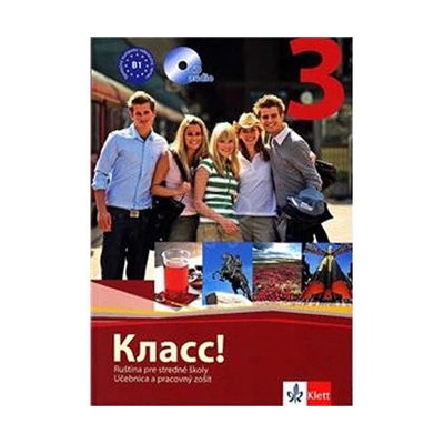 Klass 3 učebnica a pracovný zošit ruštiny vr. 2 CD
