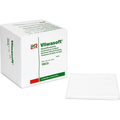 Vliwasoft Komprese z netkané textilie nesterilní 10 x 20 cm 100 ks