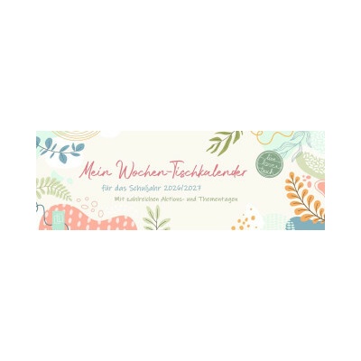 Mein Wochen-Tisch für das Schuljahr 2026/2027