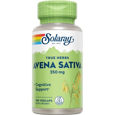 SOLARAY Посевен овес (Avena Sativa) - 100 капсули