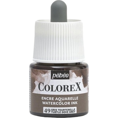 Pébéo Colorex Рисуване с мастило Turtle Dove Grey 45 ml 1 бр (417049)