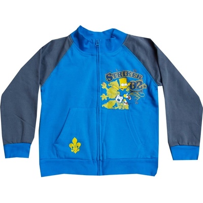 xcena Bart Simpsons mikiny modré 8 roků