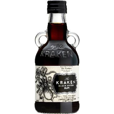 Kraken Black Spiced Rum Mini 40% 0,05 l (čistá fľaša)