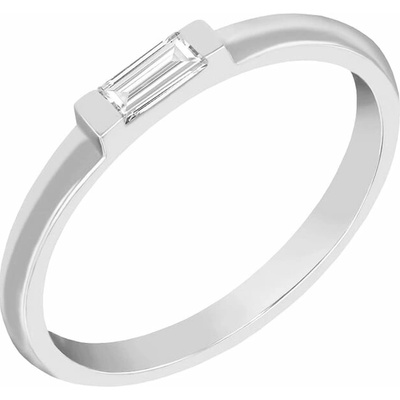Eppi Prsten s baguette diamantem Xenia R45827